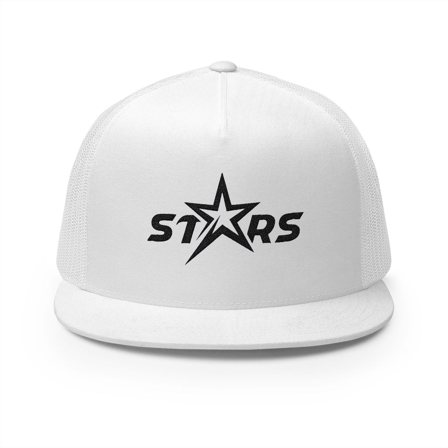 Stylish Stars 5 Panel Trucker Cap for Casual Outings