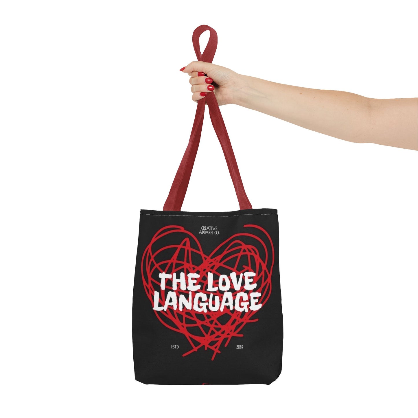 The Love Language Tote Bag - Perfect Gift for Romantic Occasions