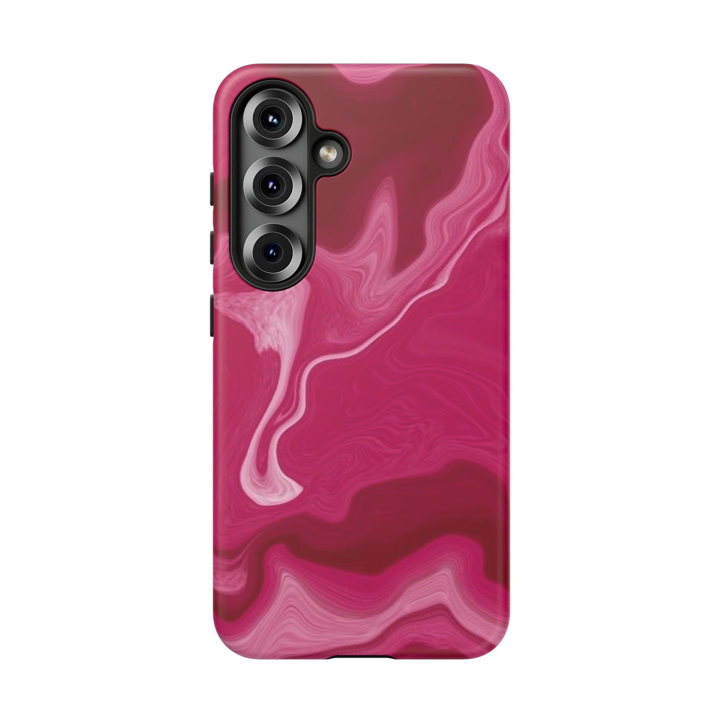 Tough Cases - Pink Marbled Phone Case for Stylish Protection