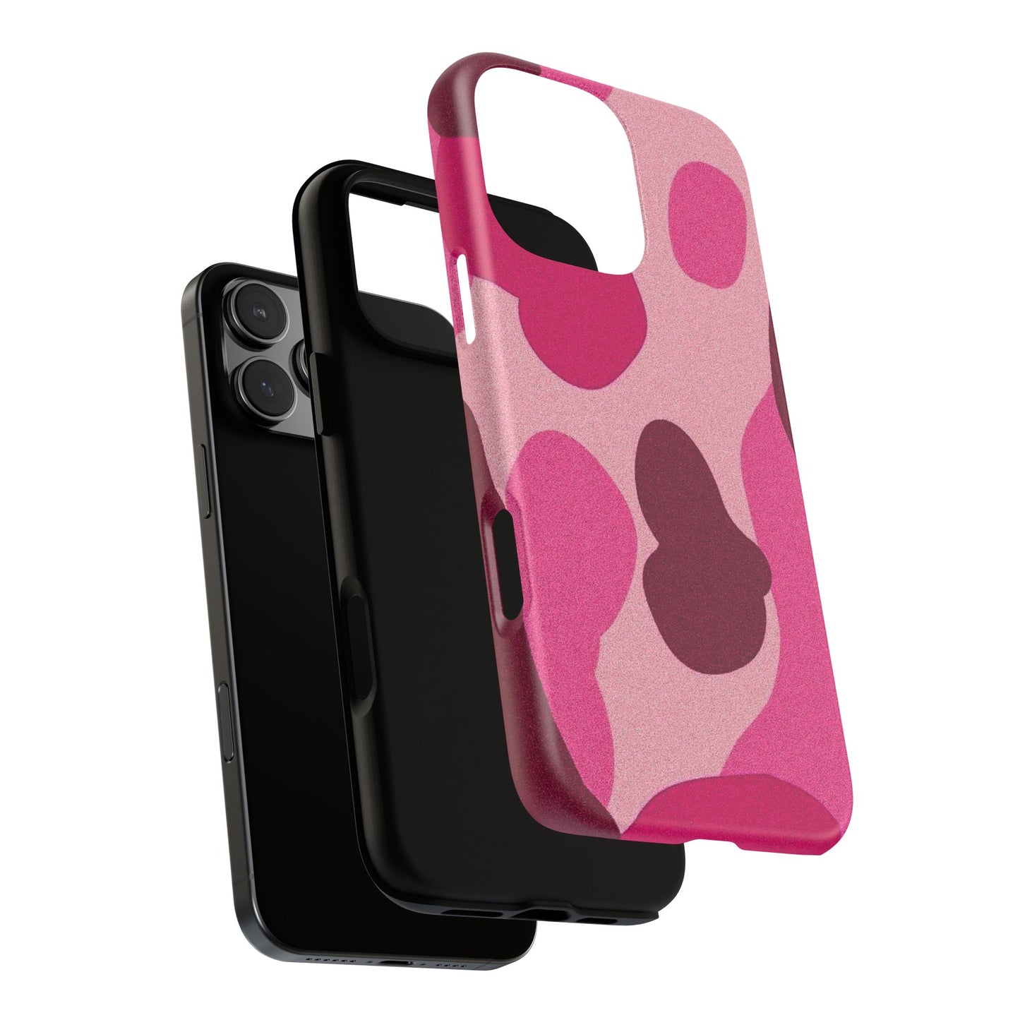 Trendy Pink Camouflage Phone Case - Tough and Stylish Protection