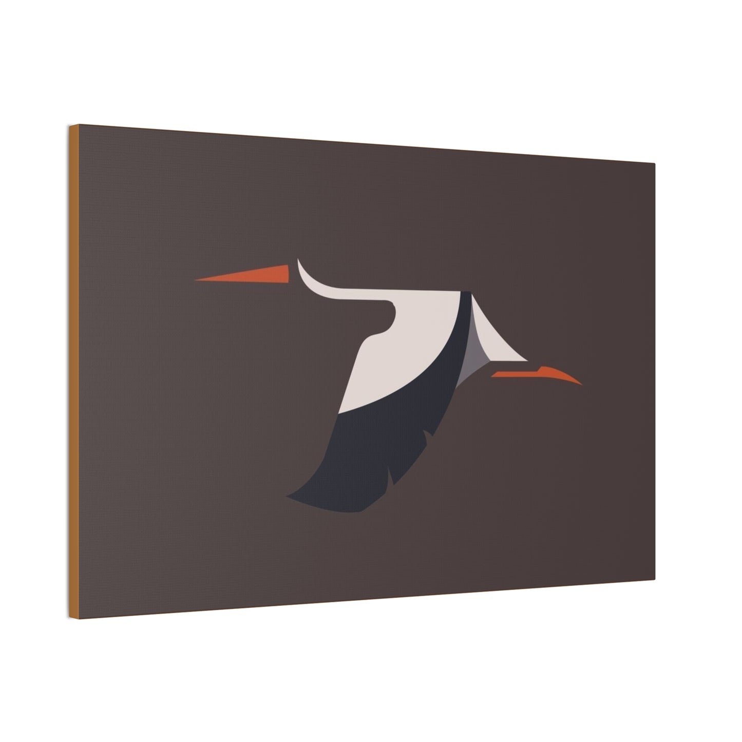 Modern Abstract Bird Canvas Wall Art - 0.75" Depth